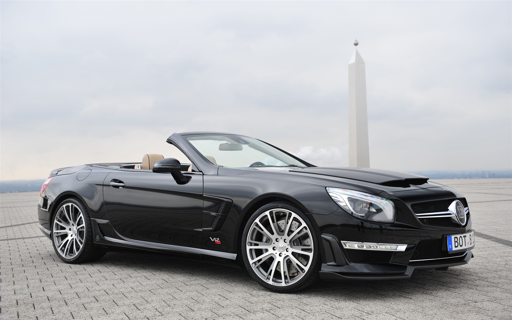 2013 Brabus 800 로드스터 HD 배경 화면 #1 - 1680x1050