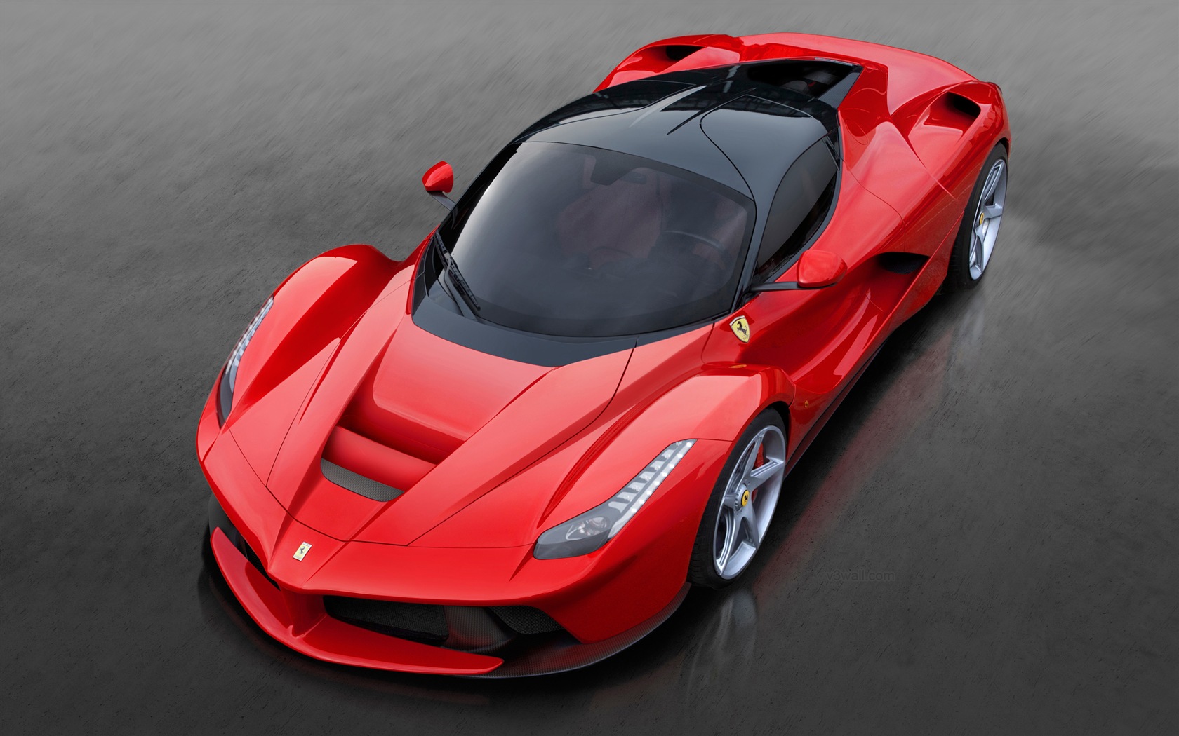 2013 페라리 LaFerrari 붉은 supercar HD 배경 화면 #6 - 1680x1050