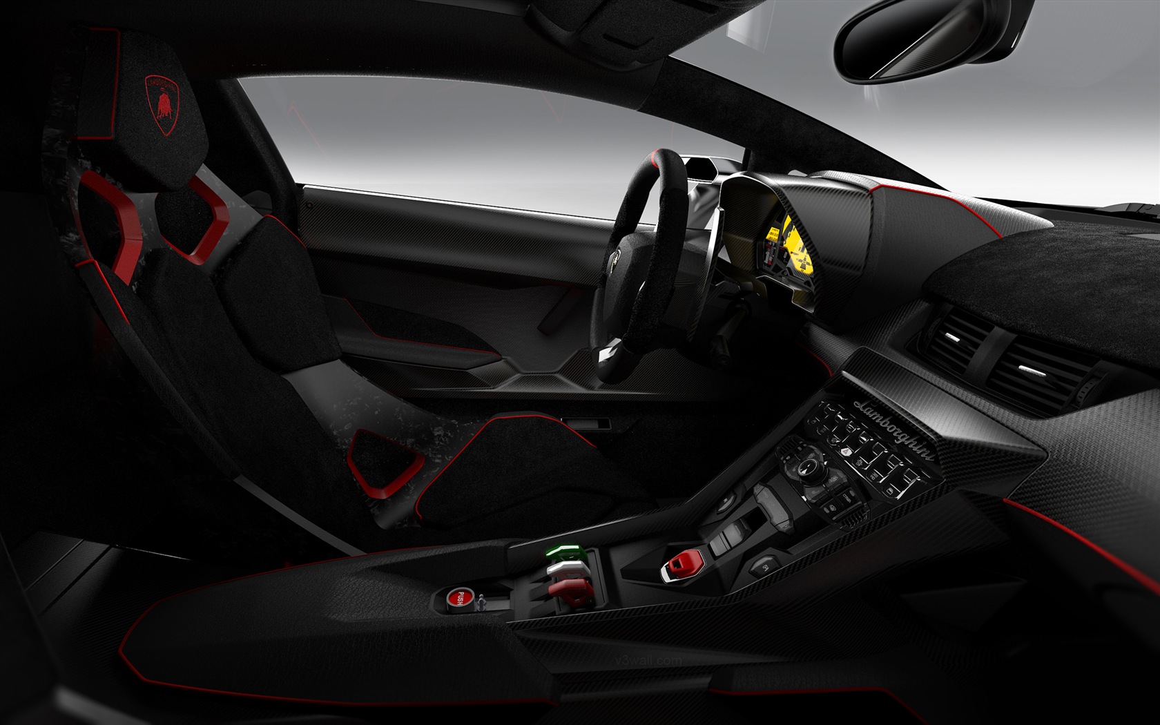 2013 Lamborghini Veneno superdeportivo de lujo HD fondos de pantalla #10 - 1680x1050