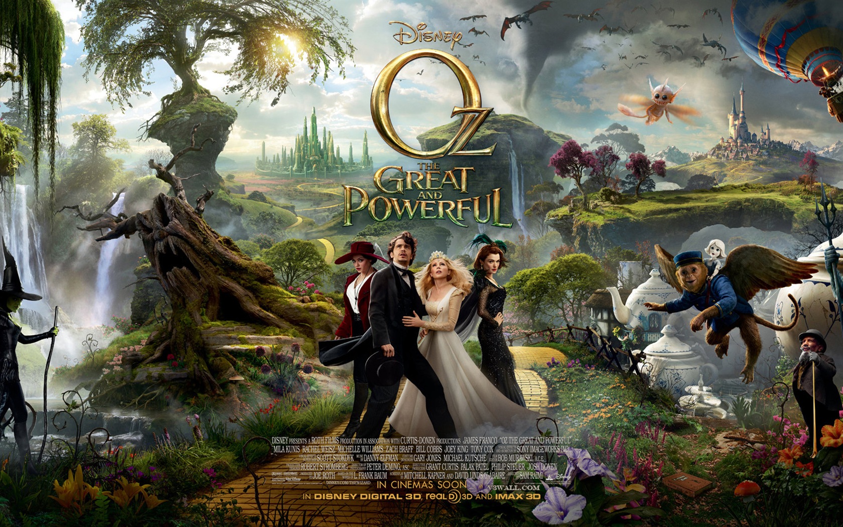 Oz The Great and Powerful 綠野仙踪 高清壁紙 #20 - 1680x1050