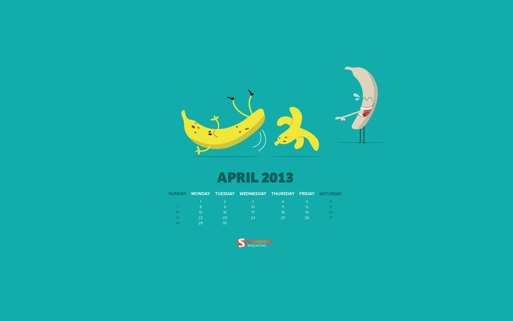 April 2013 Calendar wallpaper (2) #16 - 1680x1050