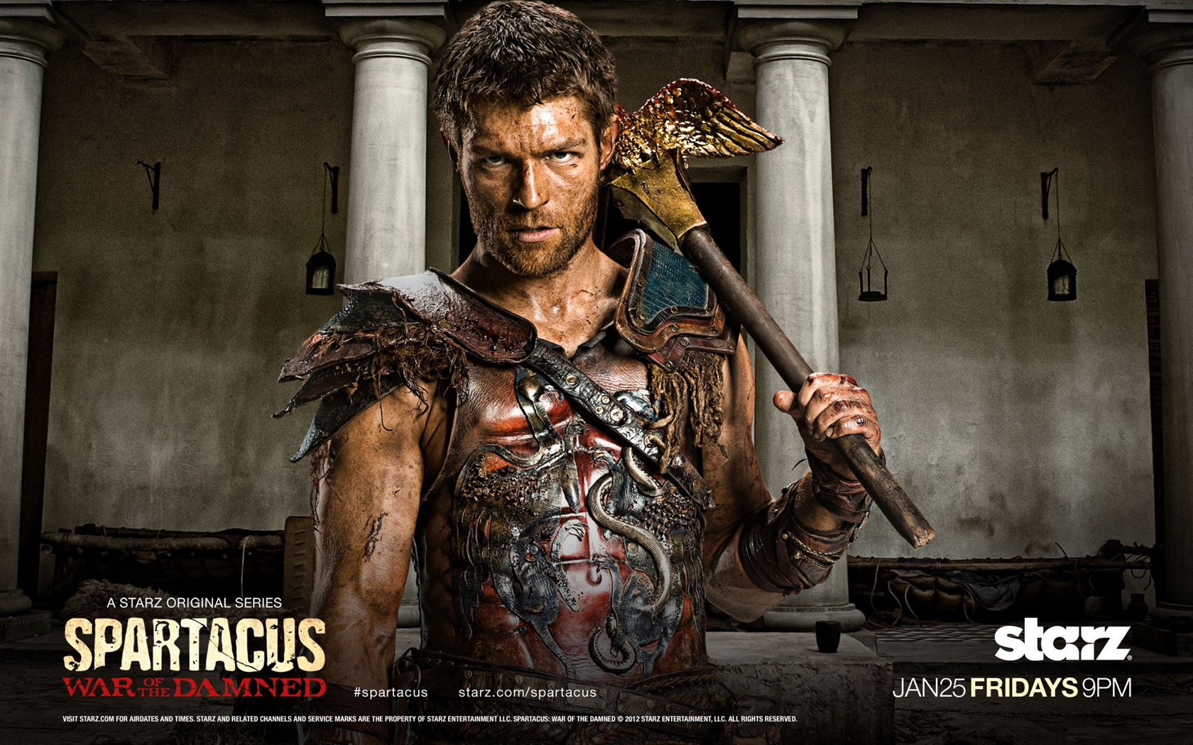 Spartacus: La Guerre des fonds d'écran HD Damned #13 - 1680x1050