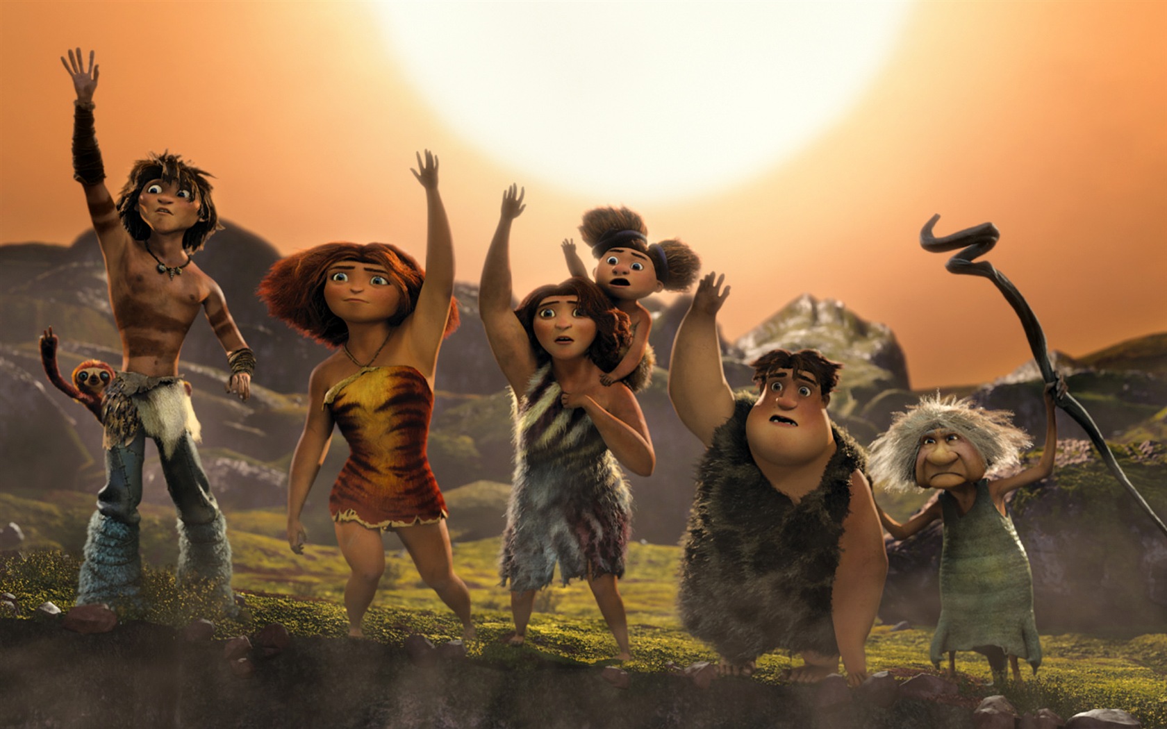 The Croods HD movie wallpapers #4 - 1680x1050