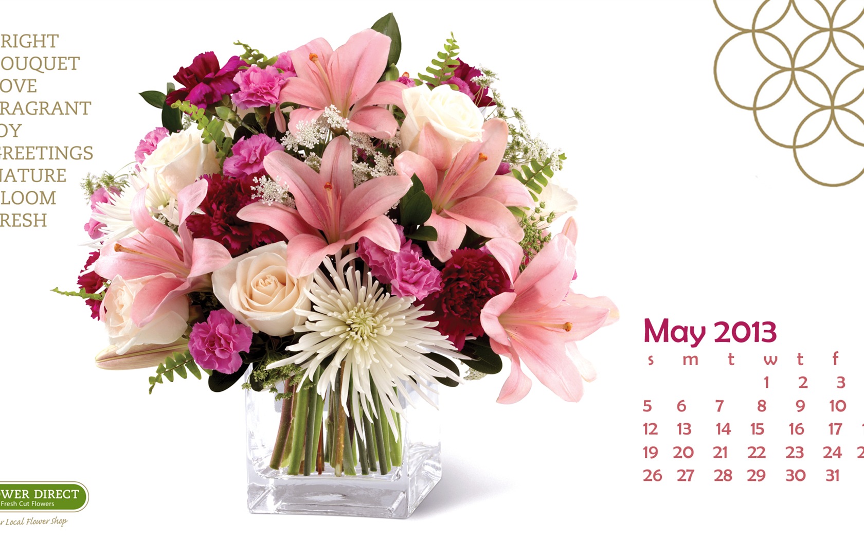 Mayo 2013 fondos de escritorio calendario (2) #22 - 1680x1050