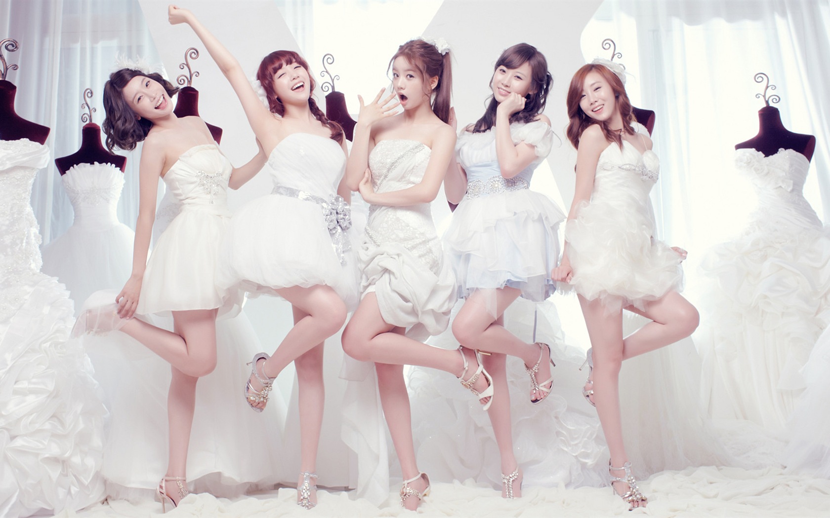 Dívčí Den Korea pop music dívky tapety #10 - 1680x1050