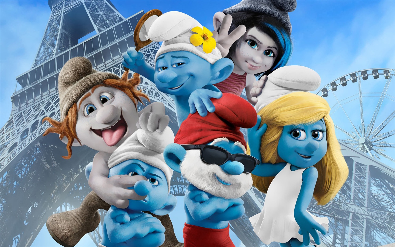 The Smurfs 2 藍精靈2 高清電影壁紙 #7 - 1680x1050