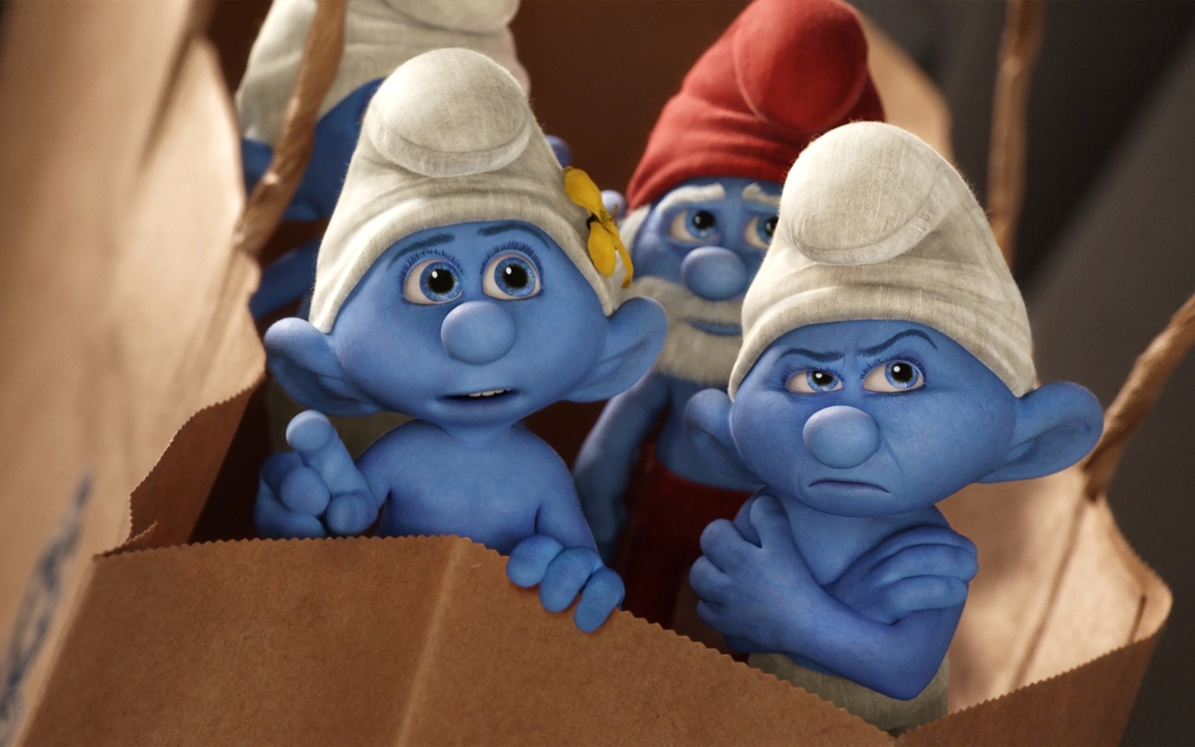 The Smurfs 2 藍精靈2 高清電影壁紙 #12 - 1680x1050