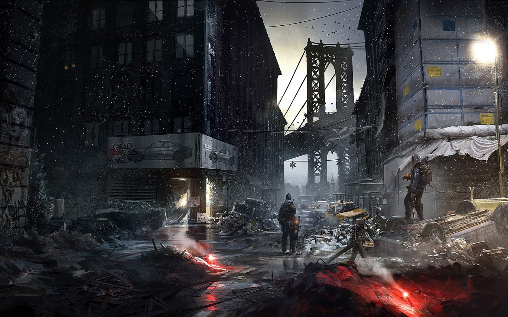 Tom Clancy's The Division トム·クランシーは、事業部の、PCゲームのHDの壁紙 #17 - 1680x1050