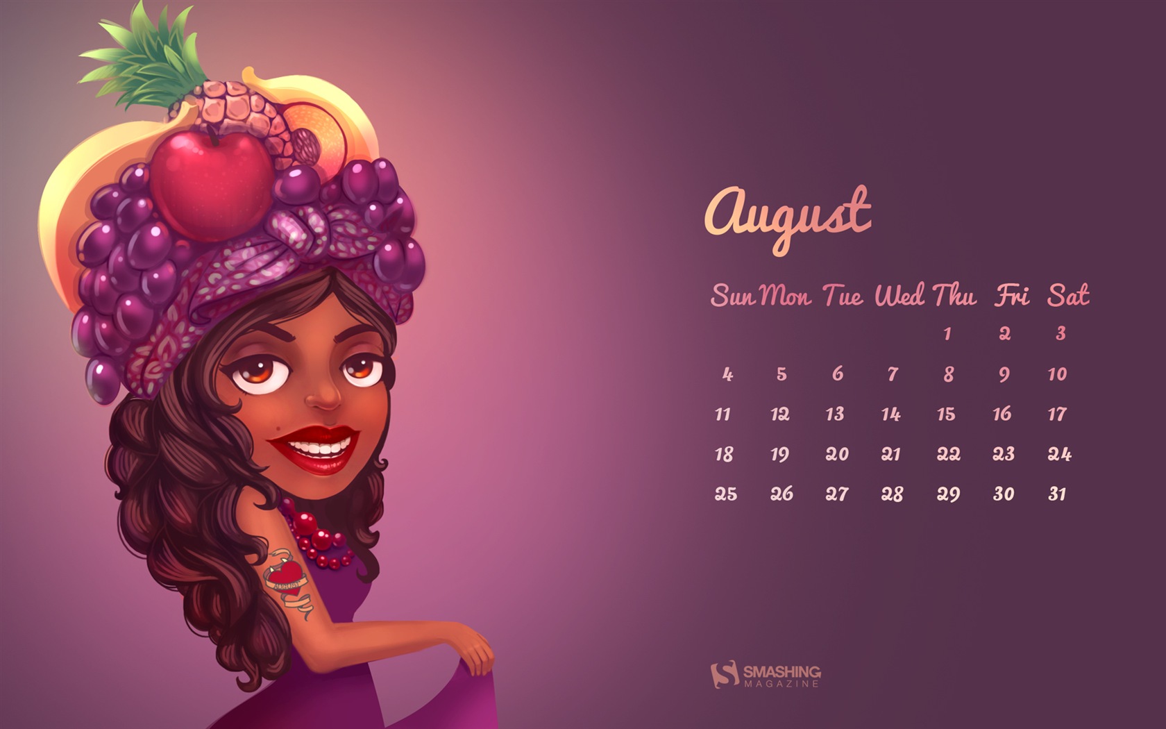 August 2013 Kalender Wallpaper (1) #20 - 1680x1050
