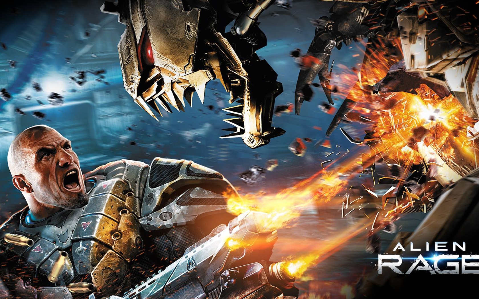 Alien Rage game 2013 HD tapety na plochu #7 - 1680x1050