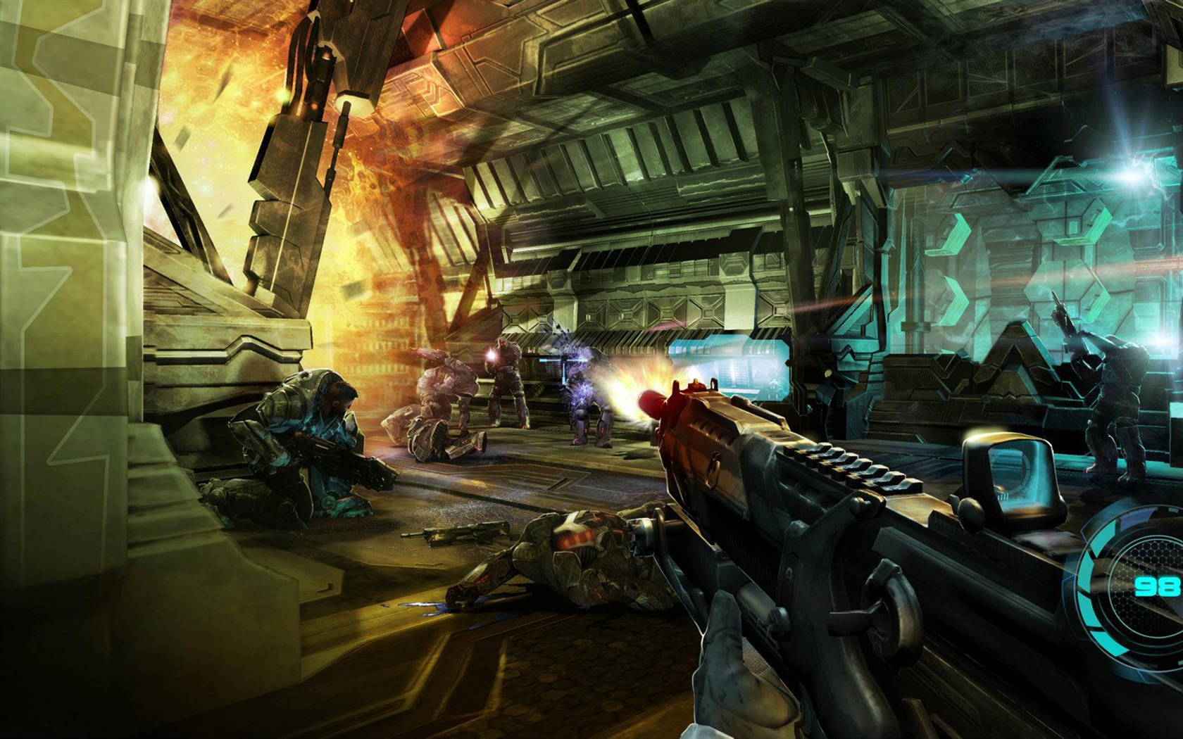 Alien Rage game 2013 HD tapety na plochu #16 - 1680x1050