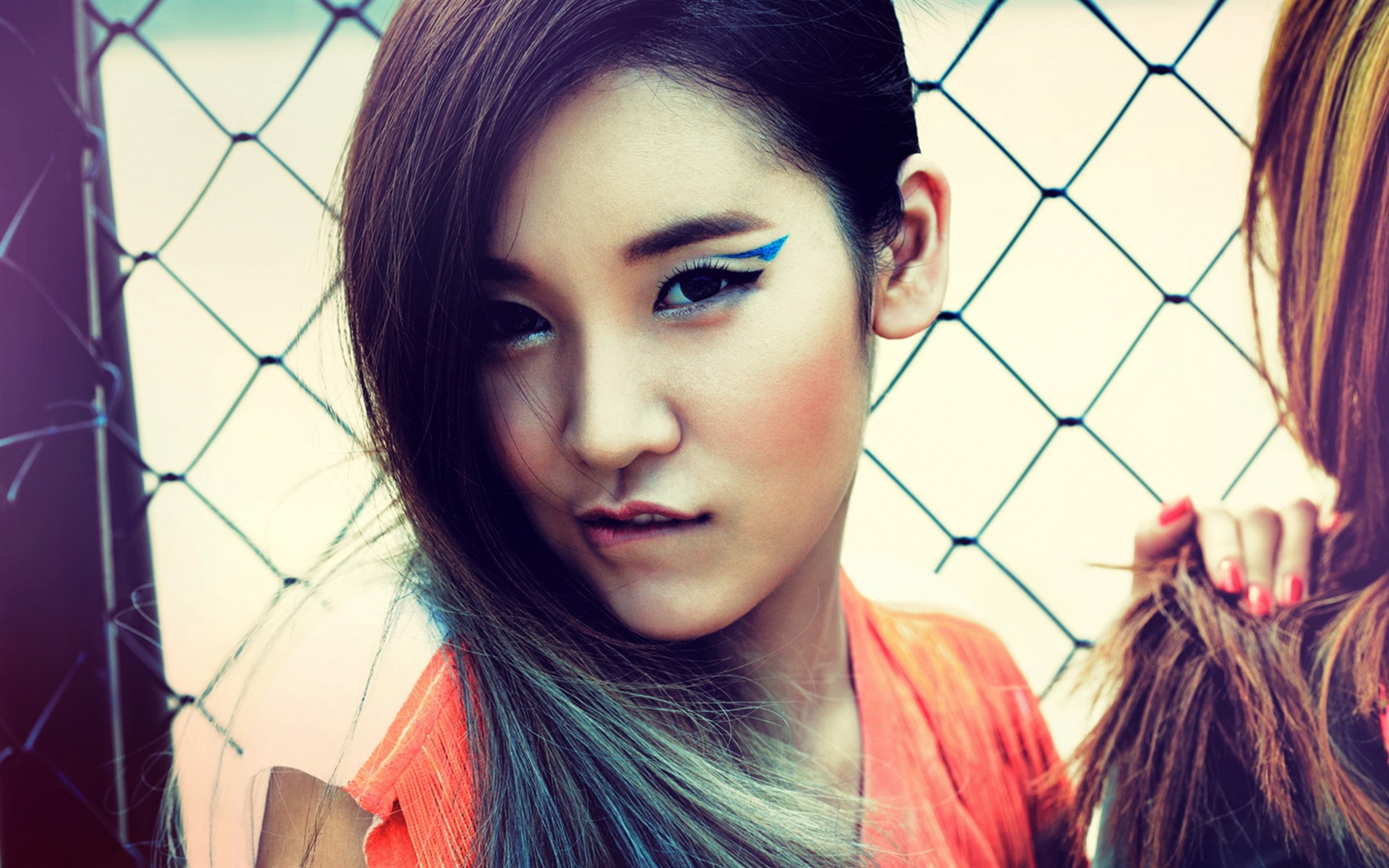 GLAM Korean music girls HD wallpaper #12 - 1680x1050