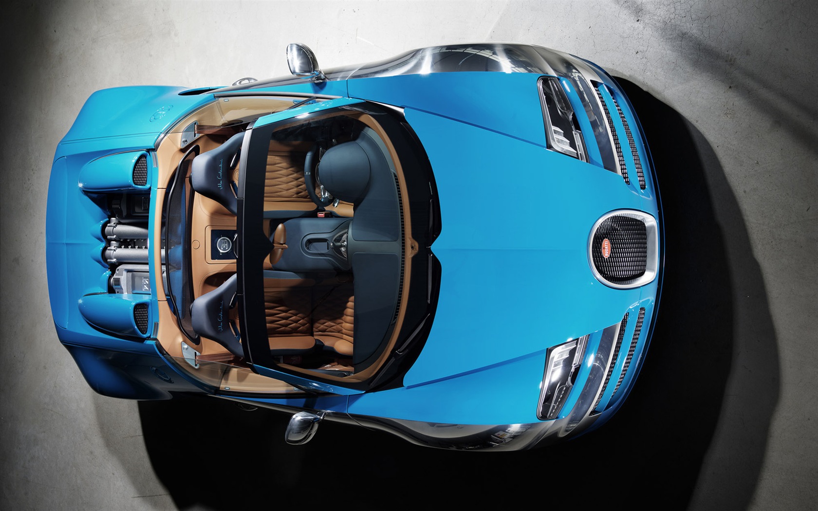 2013 Bugatti Veyron 16.4 Grand Sport Vitesse Supersportwagen HD Wallpaper #11 - 1680x1050