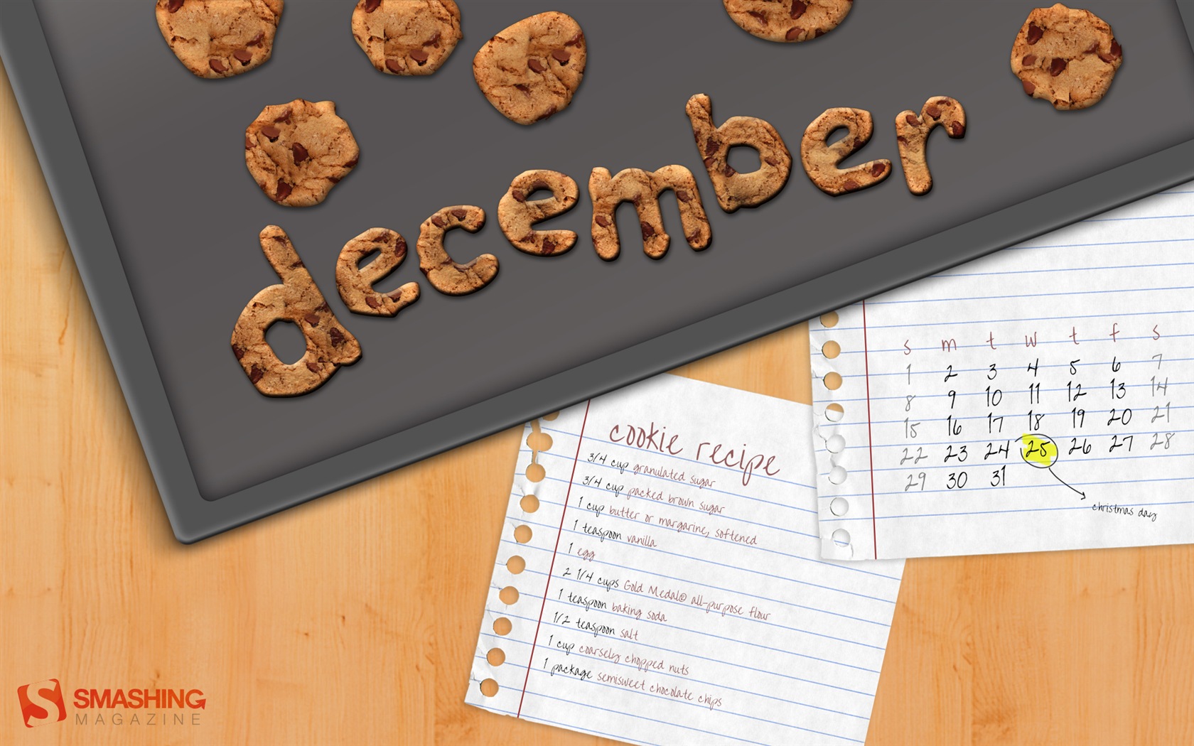 December 2013 Calendar wallpaper (1) #12 - 1680x1050