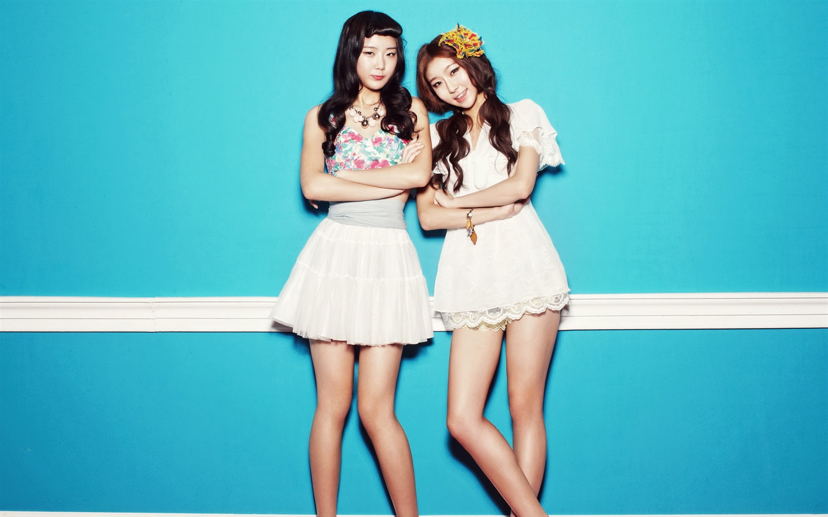 DalShabet Korean music beautiful girls HD wallpapers #2 - 1680x1050