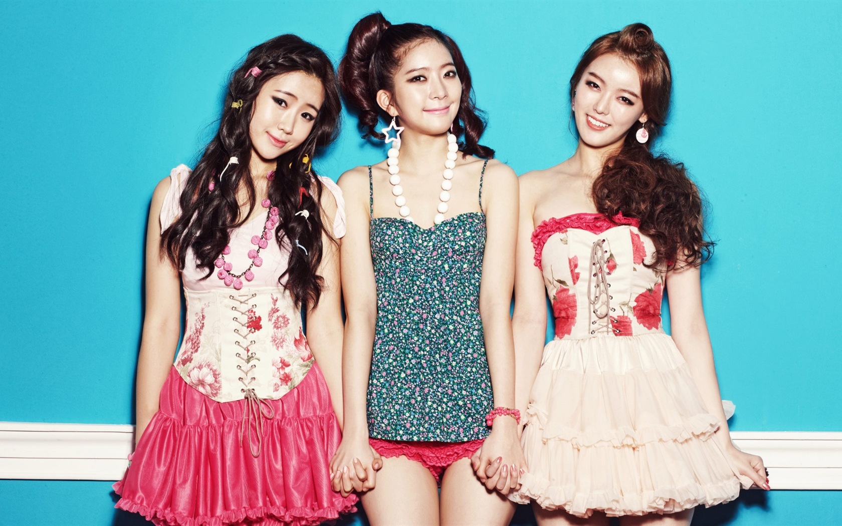 DalShabet Korean music beautiful girls HD wallpapers #7 - 1680x1050