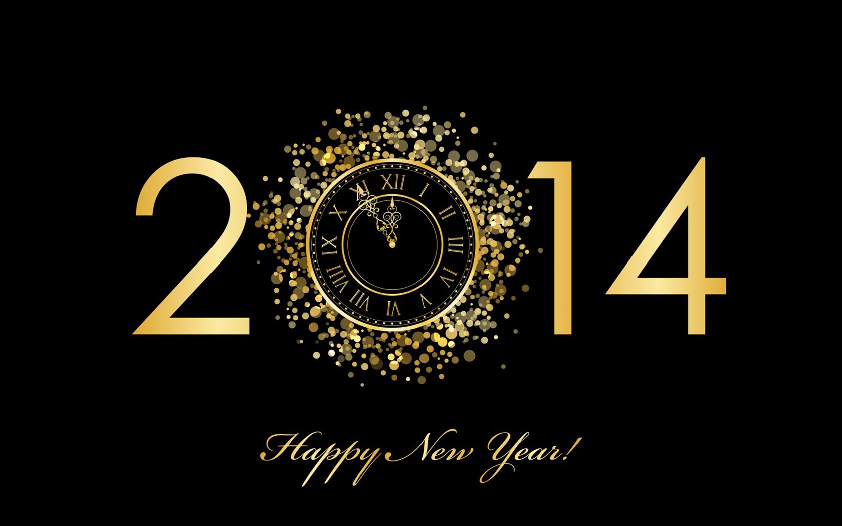 2014 New Year téma HD Tapety na plochu (1) #1 - 1680x1050