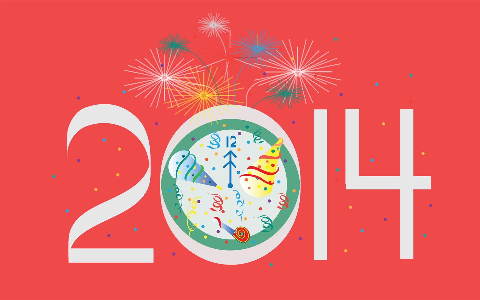 2014 New Year Theme HD Wallpapers (1) #8 - 1680x1050