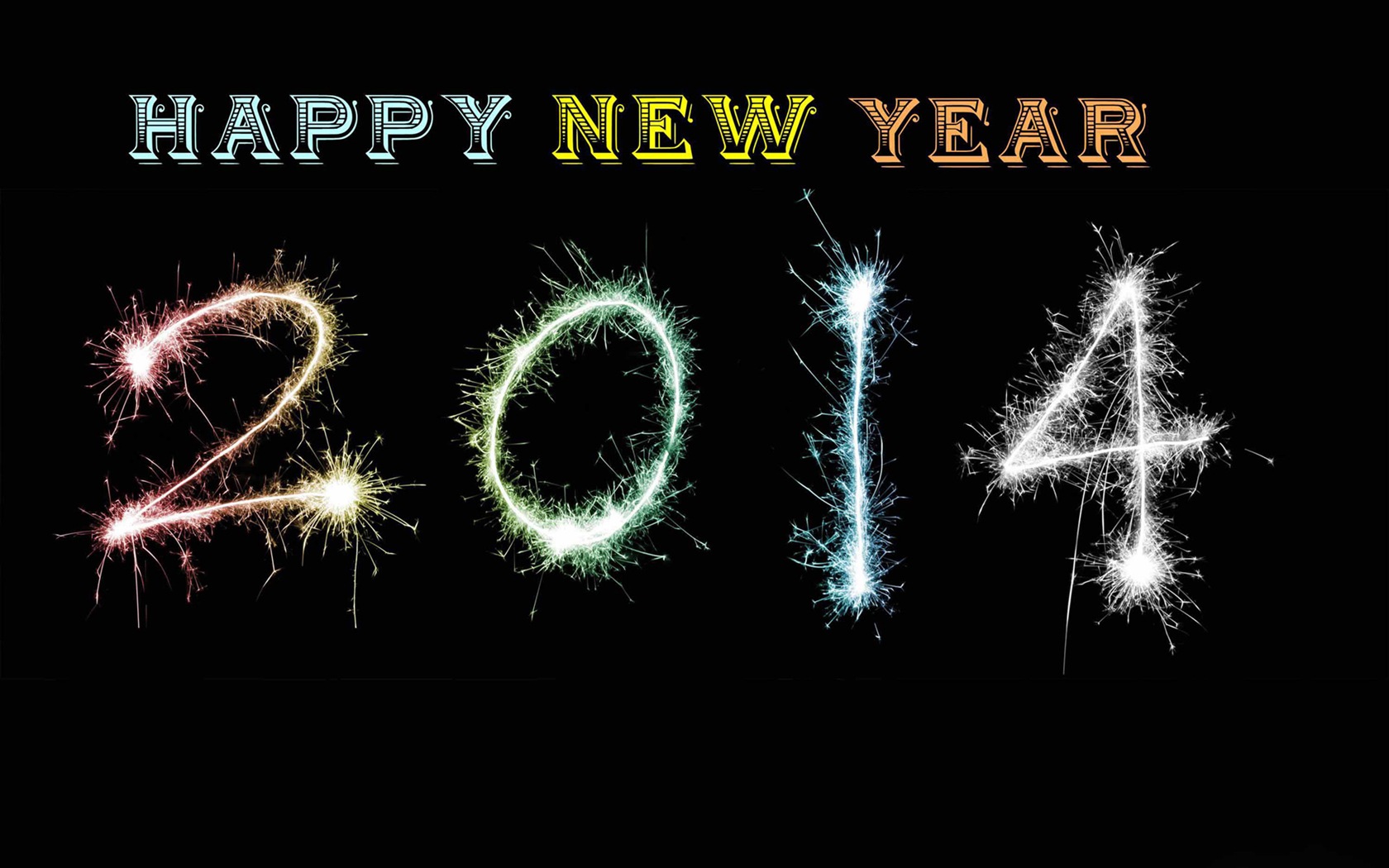 2014 New Year Theme HD Wallpapers (2) #12 - 1680x1050
