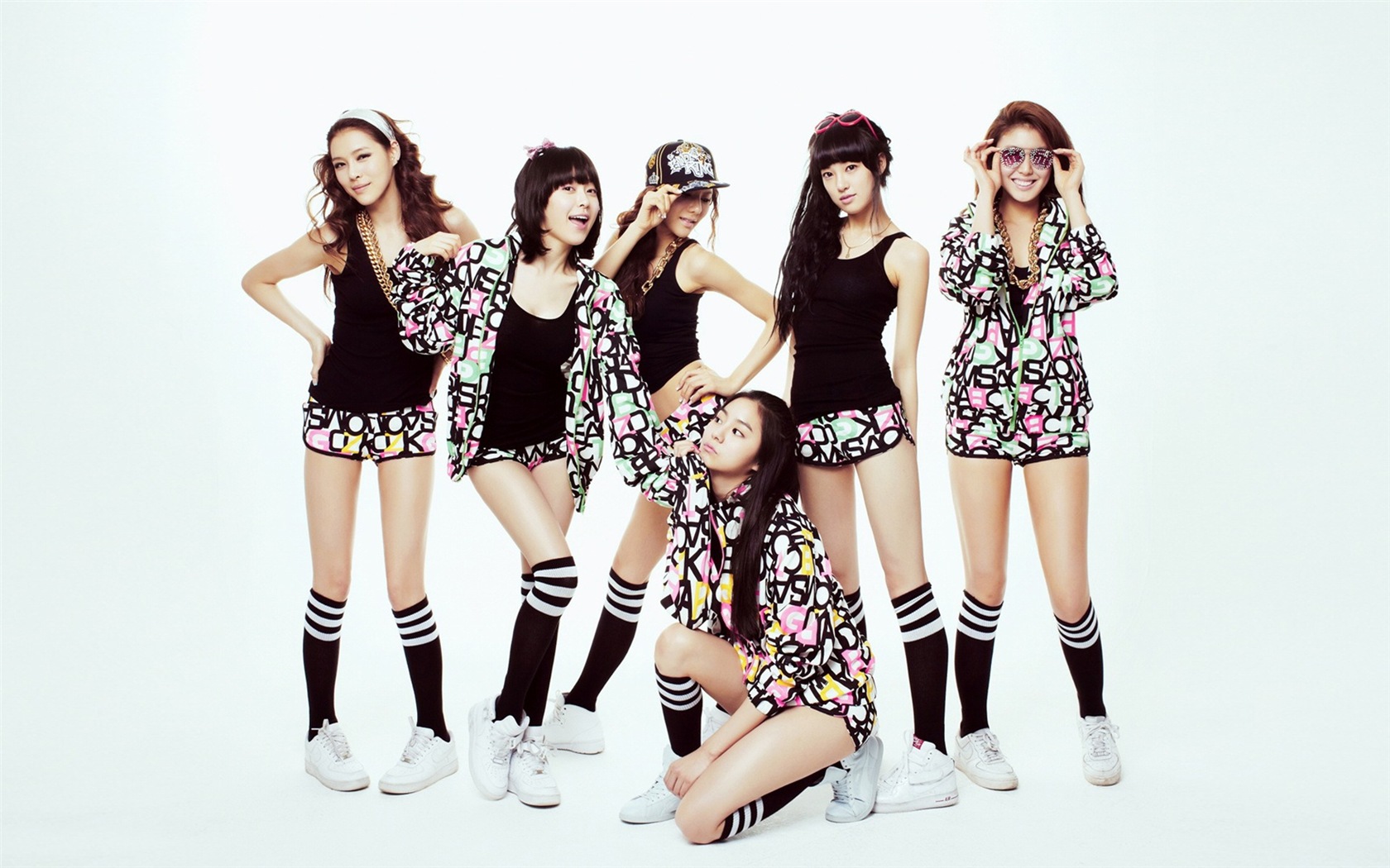 After School korejské hudební dívky HD Tapety na plochu #15 - 1680x1050