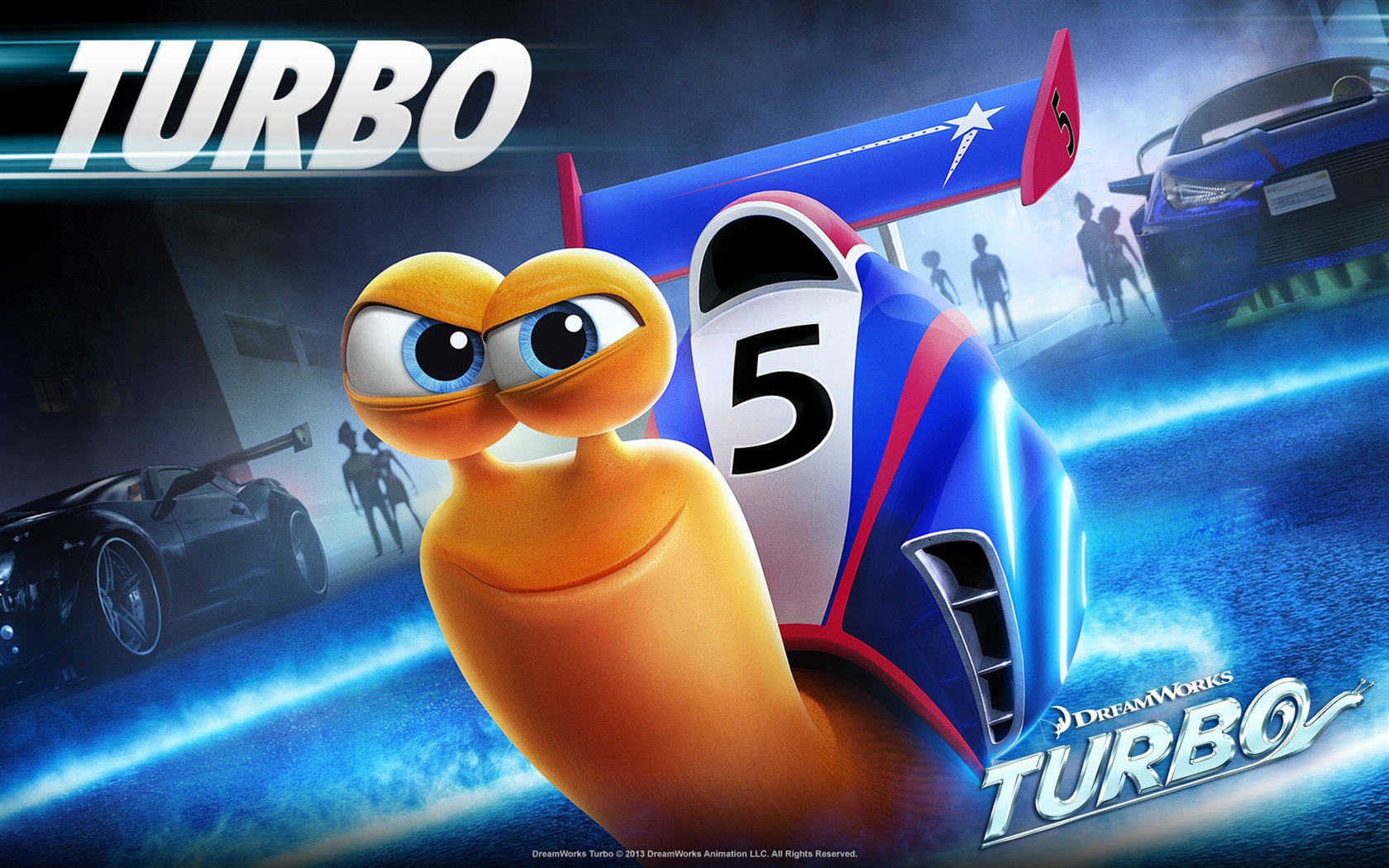 3D film Turbo HD tapety na plochu #9 - 1680x1050
