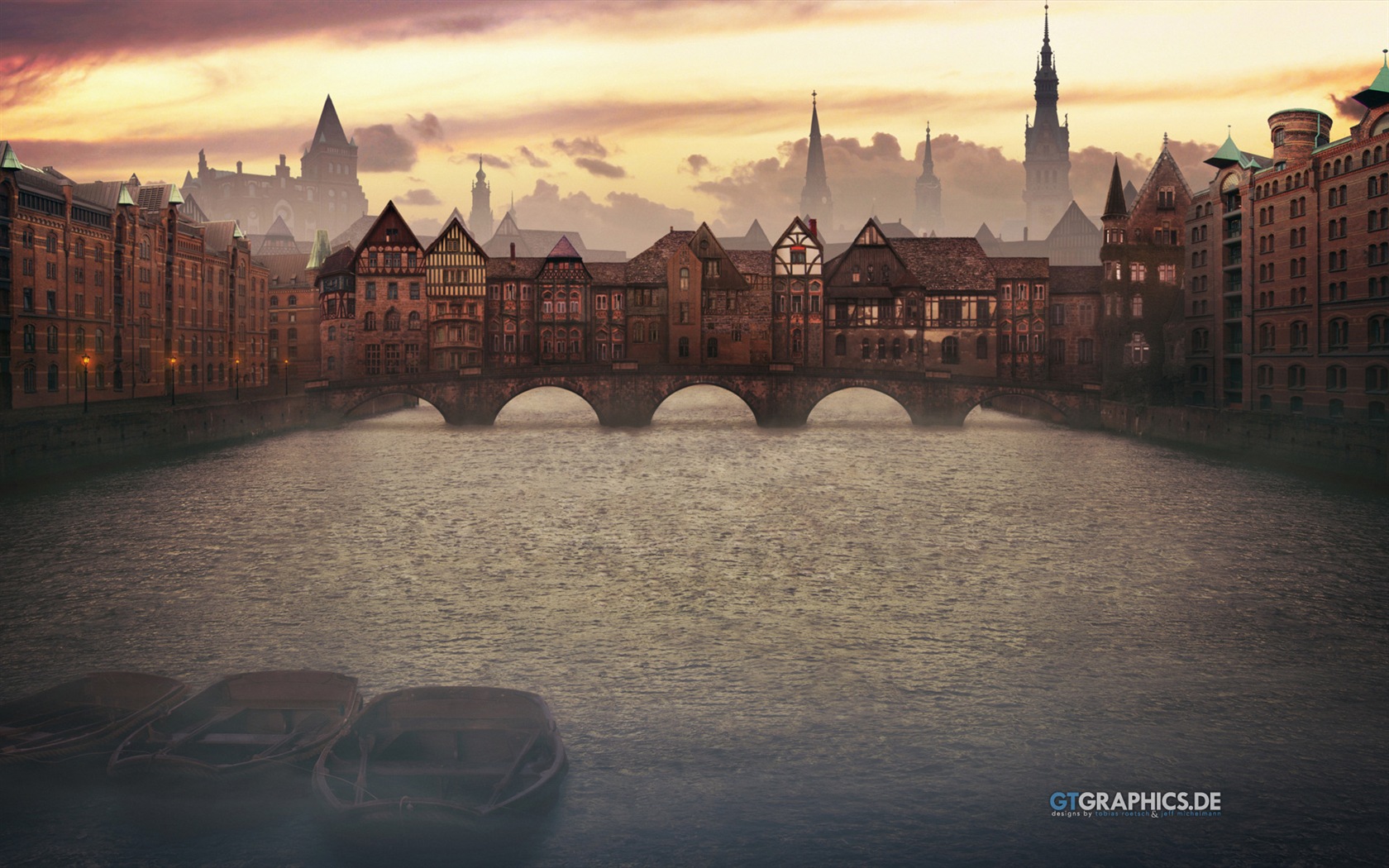 GTGraphics 科幻主題 Windows 8 高清壁紙 #8 - 1680x1050