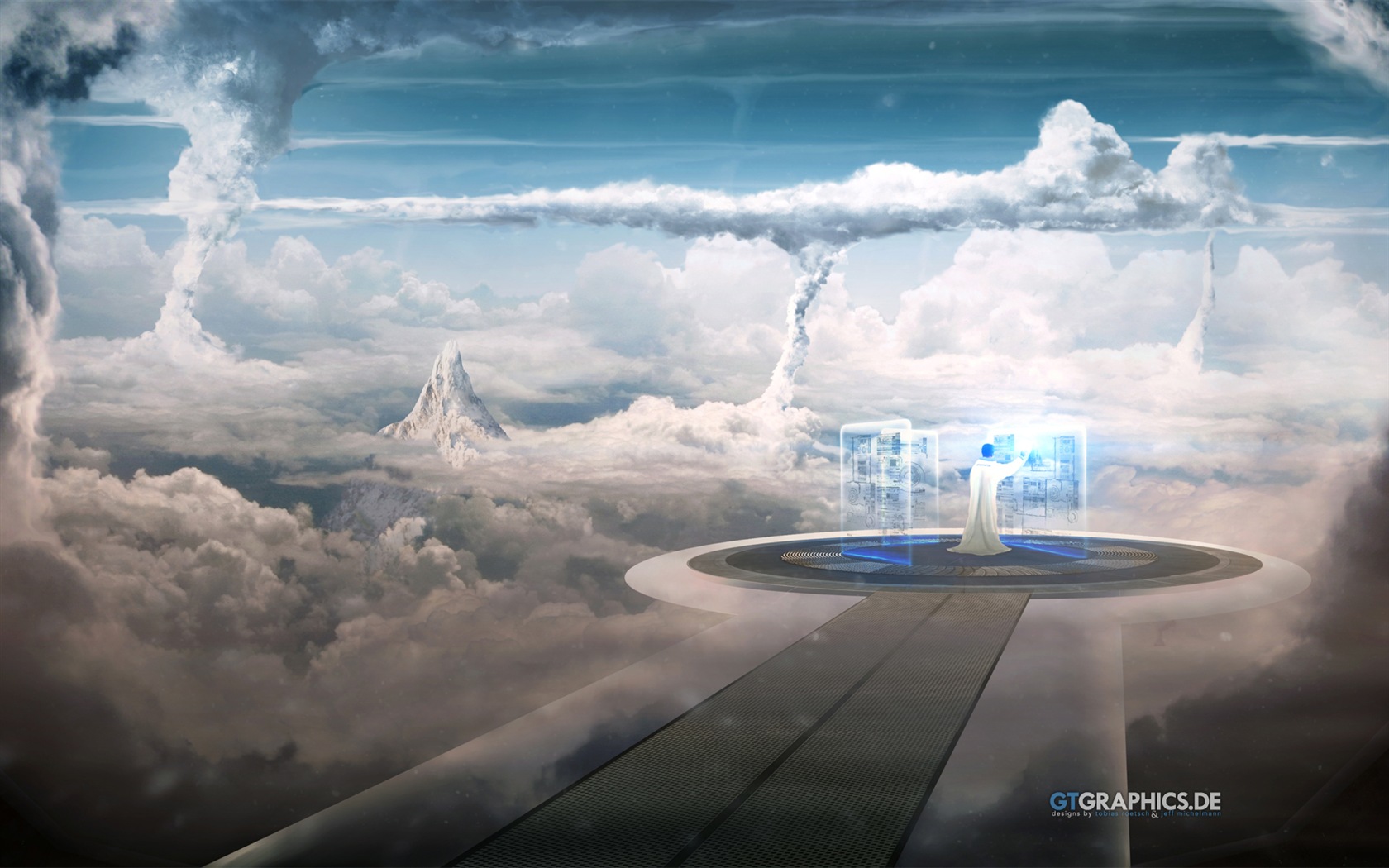 Windows 8 GTGraphics sci-fi téma HD Tapety na plochu #16 - 1680x1050