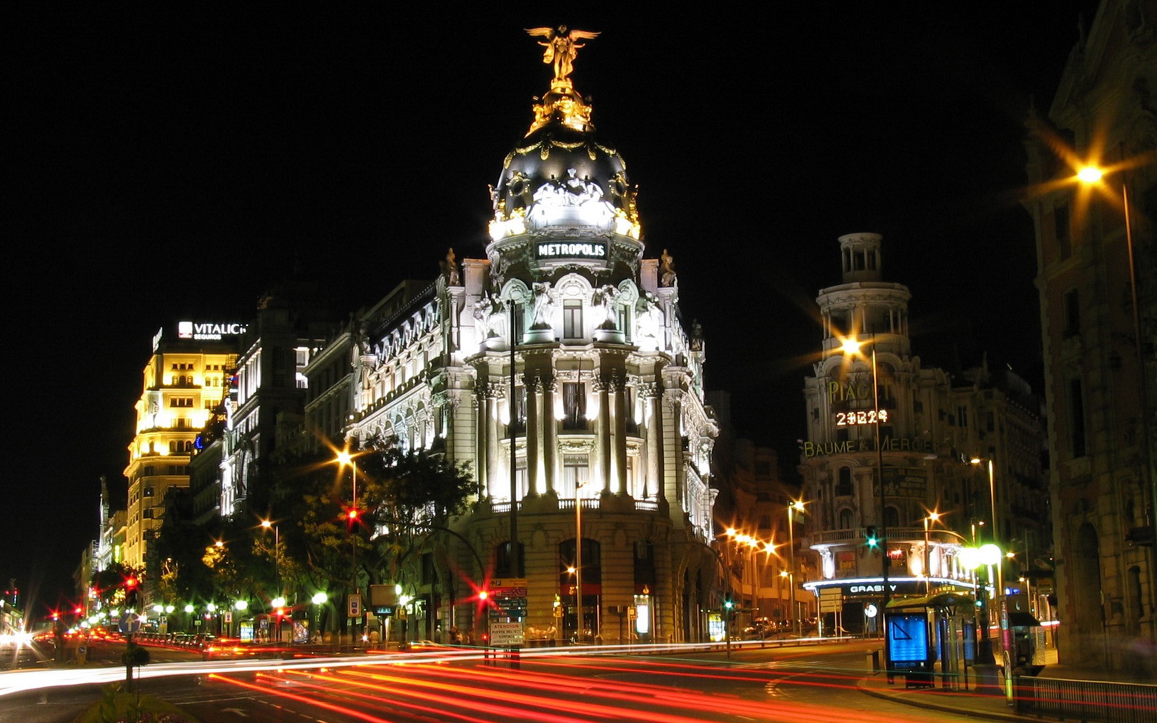 Hlavní město Španělska Madrid, městské scenérie HD Tapety na plochu #12 - 1680x1050