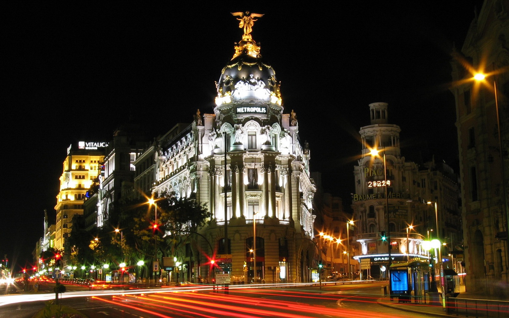 Spanischen Hauptstadt Madrid, Stadtlandschaft HD Wallpaper #12 - 1680x1050