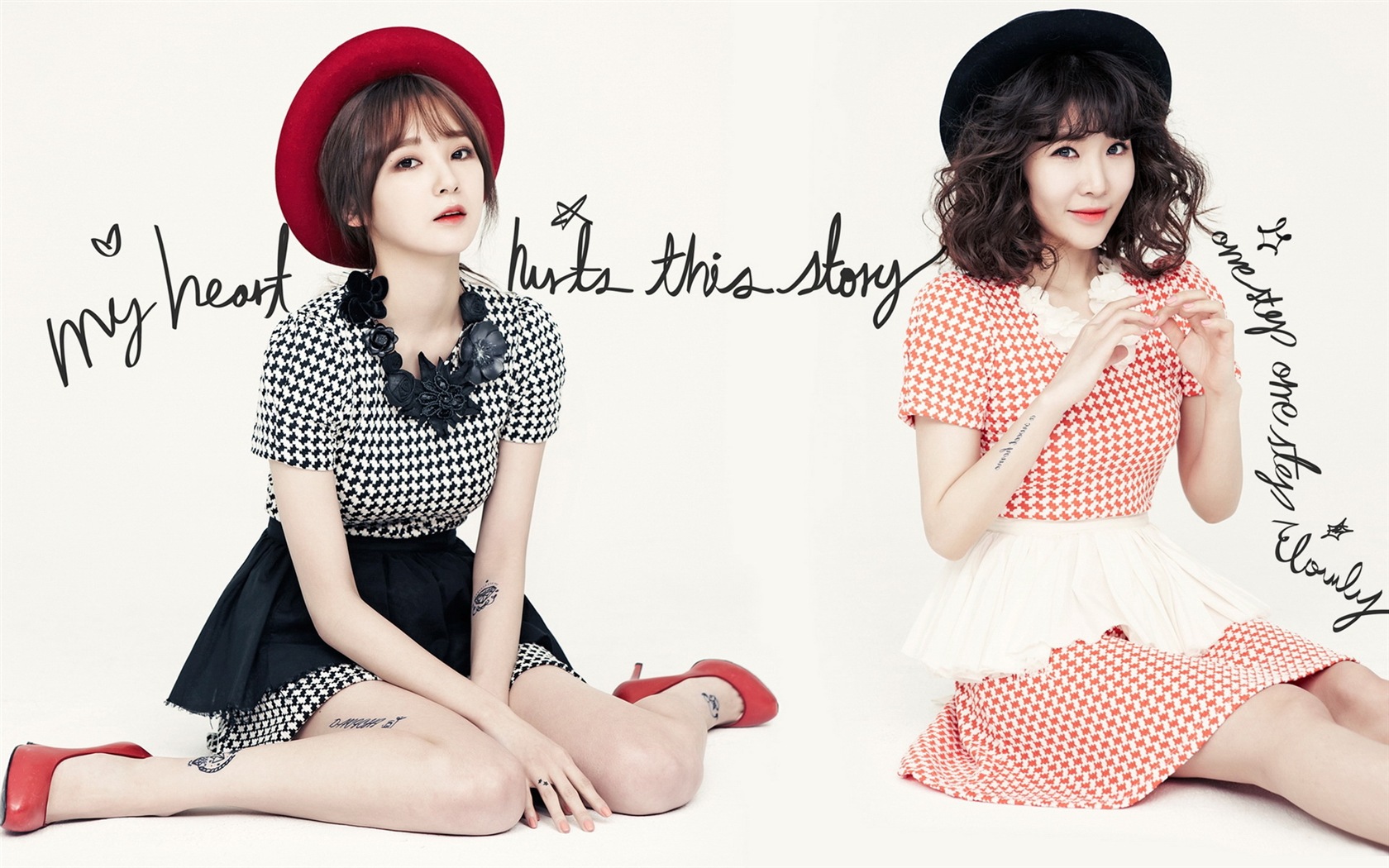 Davichi, Korean girl group duo, HD wallpapers #2 - 1680x1050