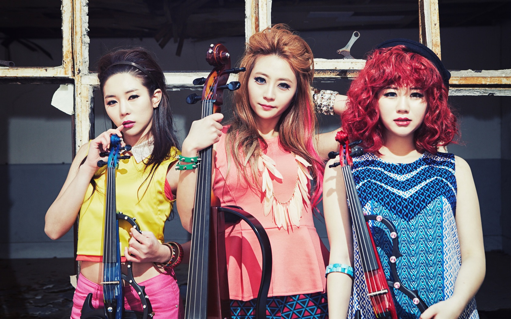 ODD EYE, Corea del trío grupo de chicas, fondos de pantalla de alta definición #1 - 1680x1050