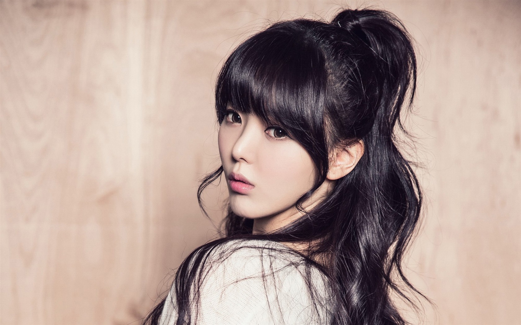 Korejský krásná dívka, Lee Da Hae, HD tapety na plochu #14 - 1680x1050
