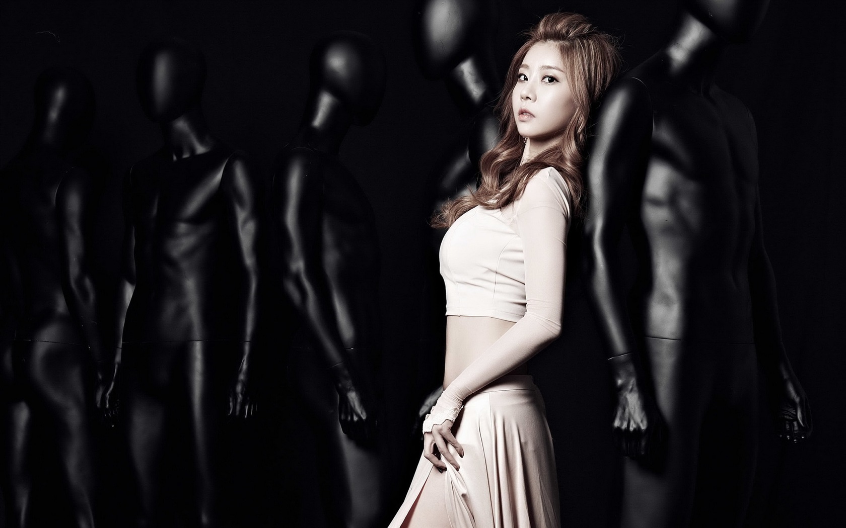 Korejský krásná dívka, Lee Da Hae, HD tapety na plochu #16 - 1680x1050