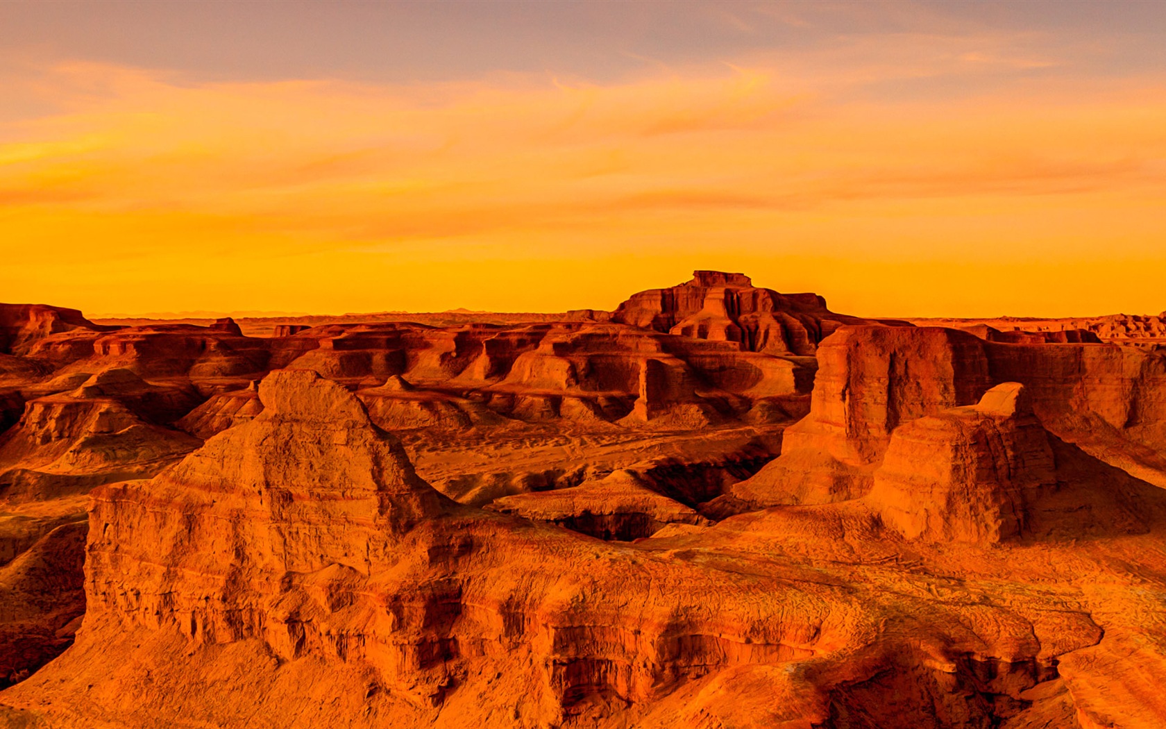 Les déserts chauds et arides, de Windows 8 fonds d'écran widescreen panoramique #6 - 1680x1050
