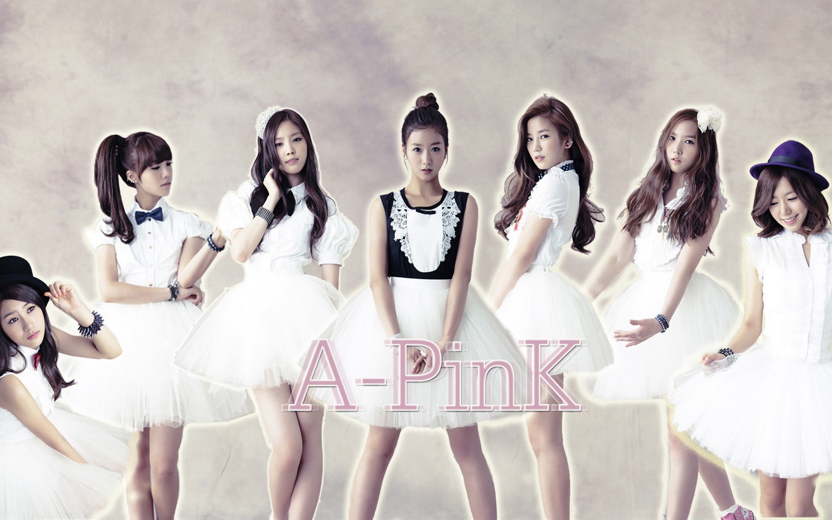 Korejský hudební dívčí skupina, růžové HD tapety na plochu #12 - 1680x1050