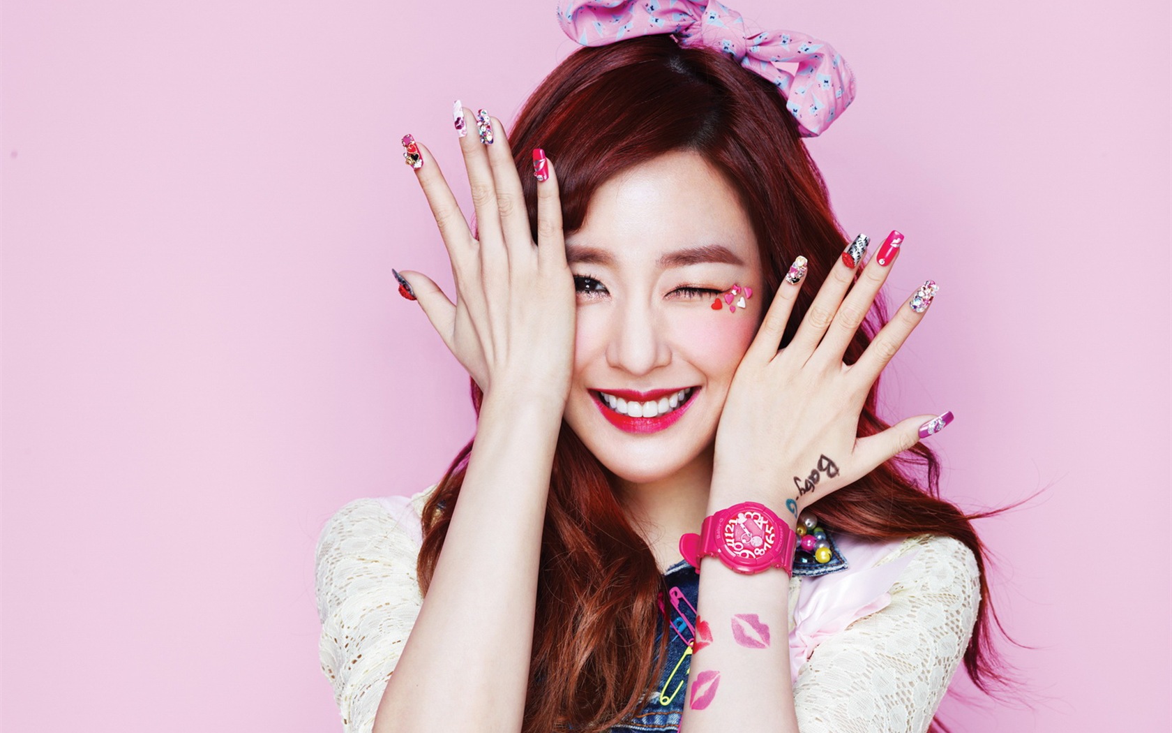 Girls Generation SNSD Casio küssen mich, Baby-G Hintergrundbilder #7 - 1680x1050