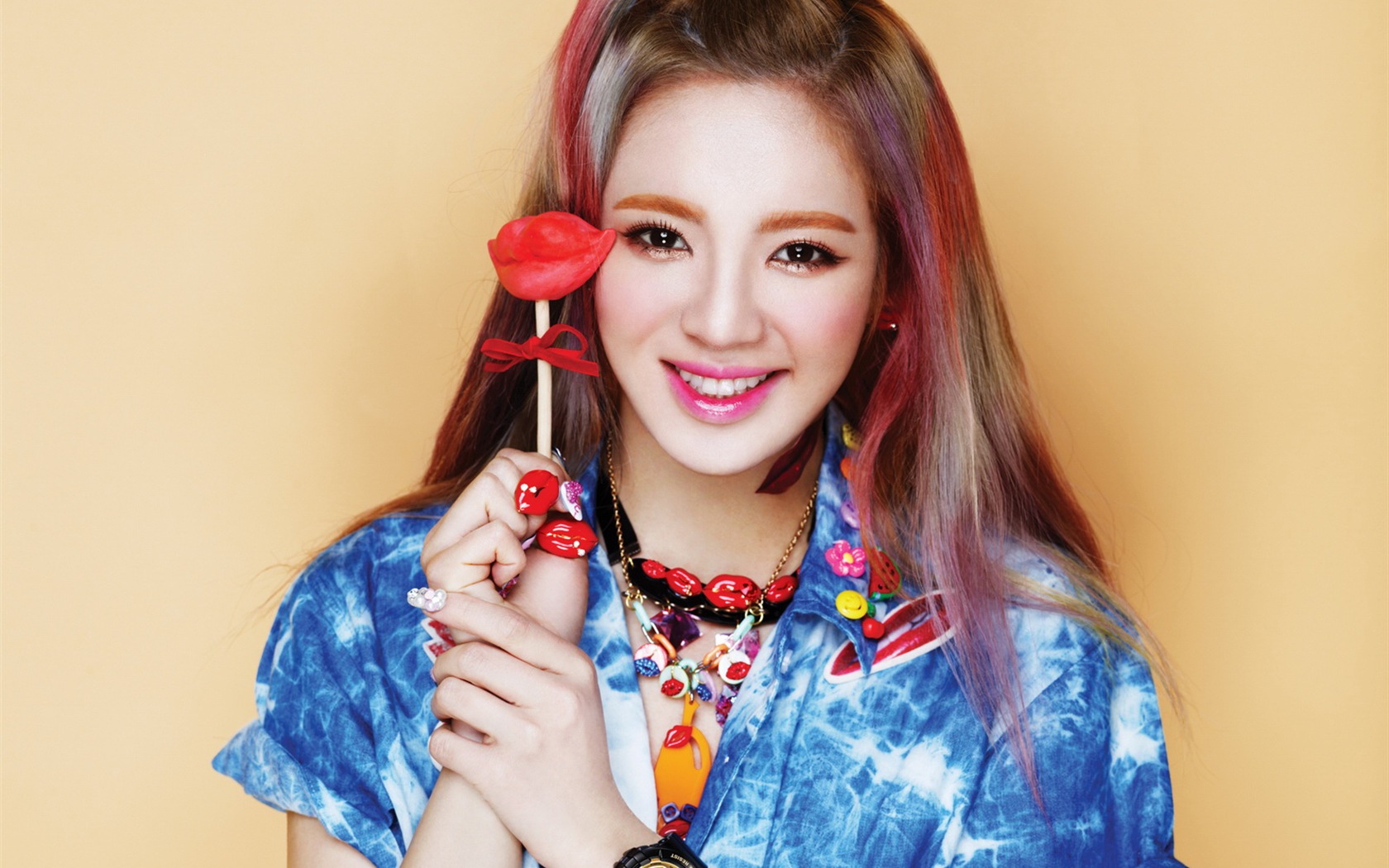 Girls Generation SNSD Casio Kiss Me Baby-G tapety #8 - 1680x1050