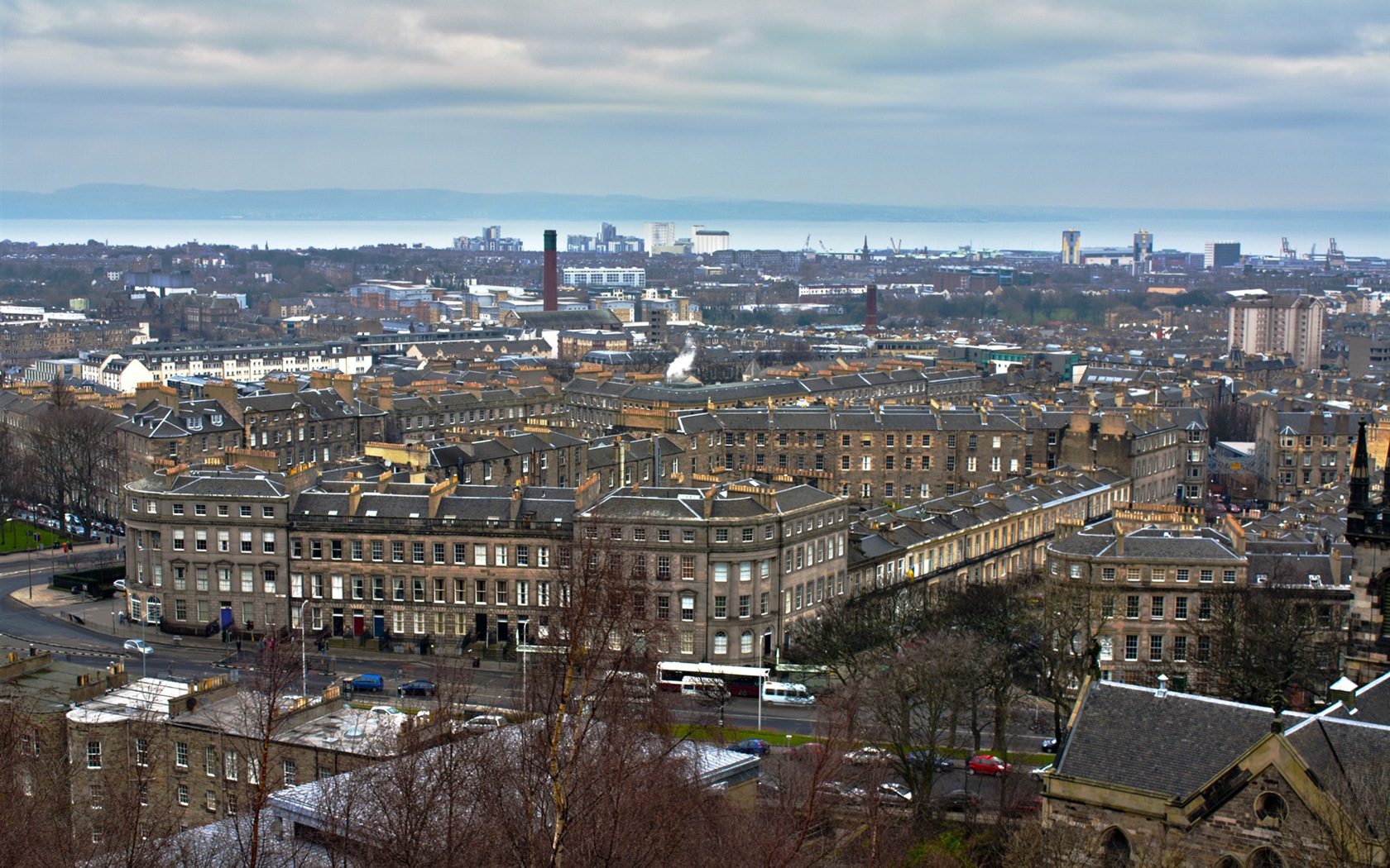Krásné město Edinburgh, Skotsko HD Tapety na plochu #12 - 1680x1050