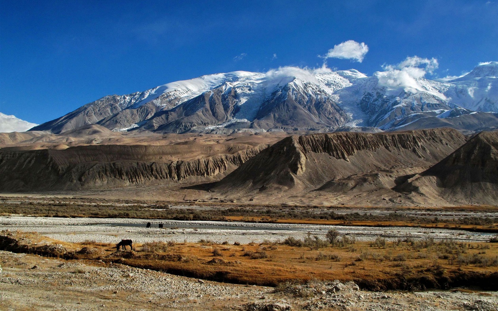 Pamirs krásné scenérie HD Tapety na plochu #7 - 1680x1050