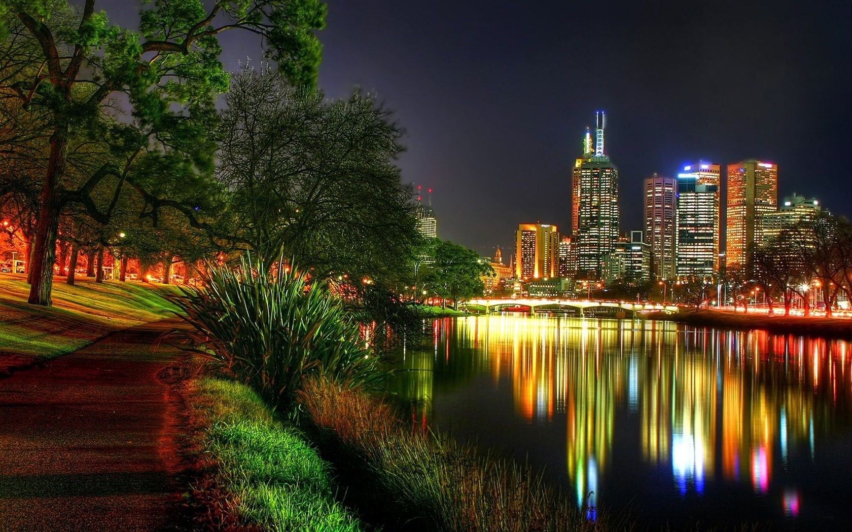 Austrálie Melbourne city HD tapety na plochu #4 - 1680x1050