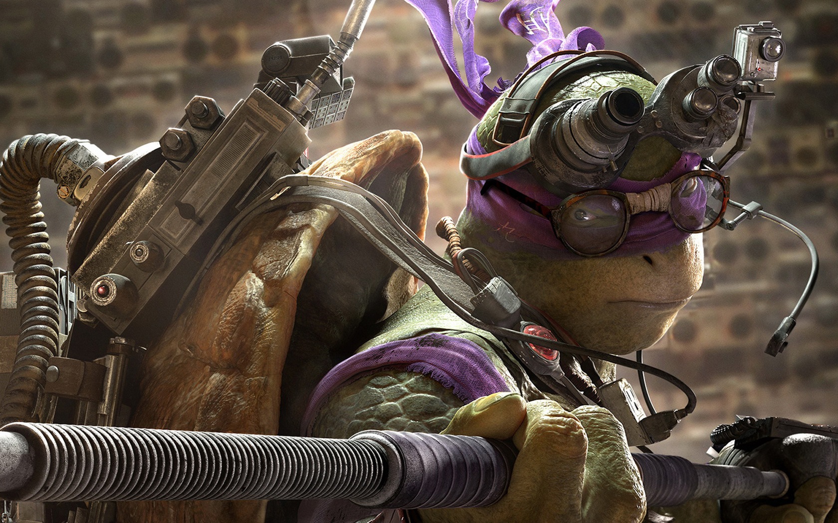 2014 Teenage Mutant Ninja Turtles 忍者神龜高清影視壁紙 #3 - 1680x1050