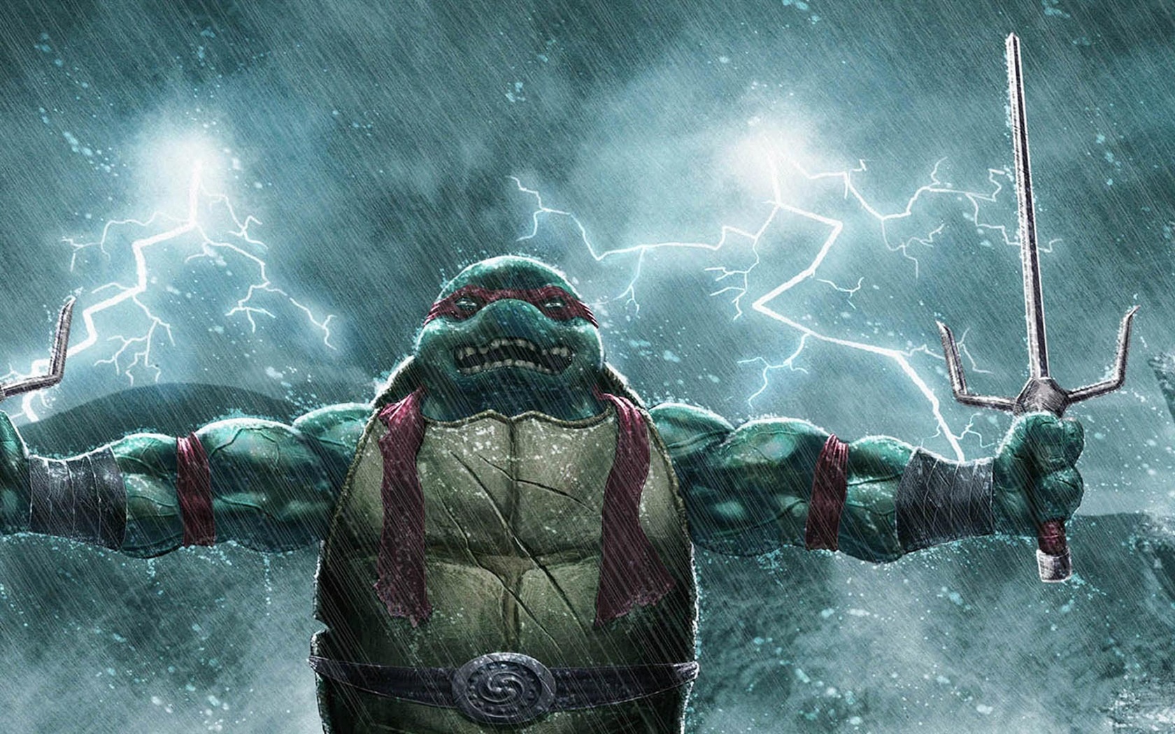 2014 Teenage Mutant Ninja Turtles 忍者神龜高清影視壁紙 #14 - 1680x1050