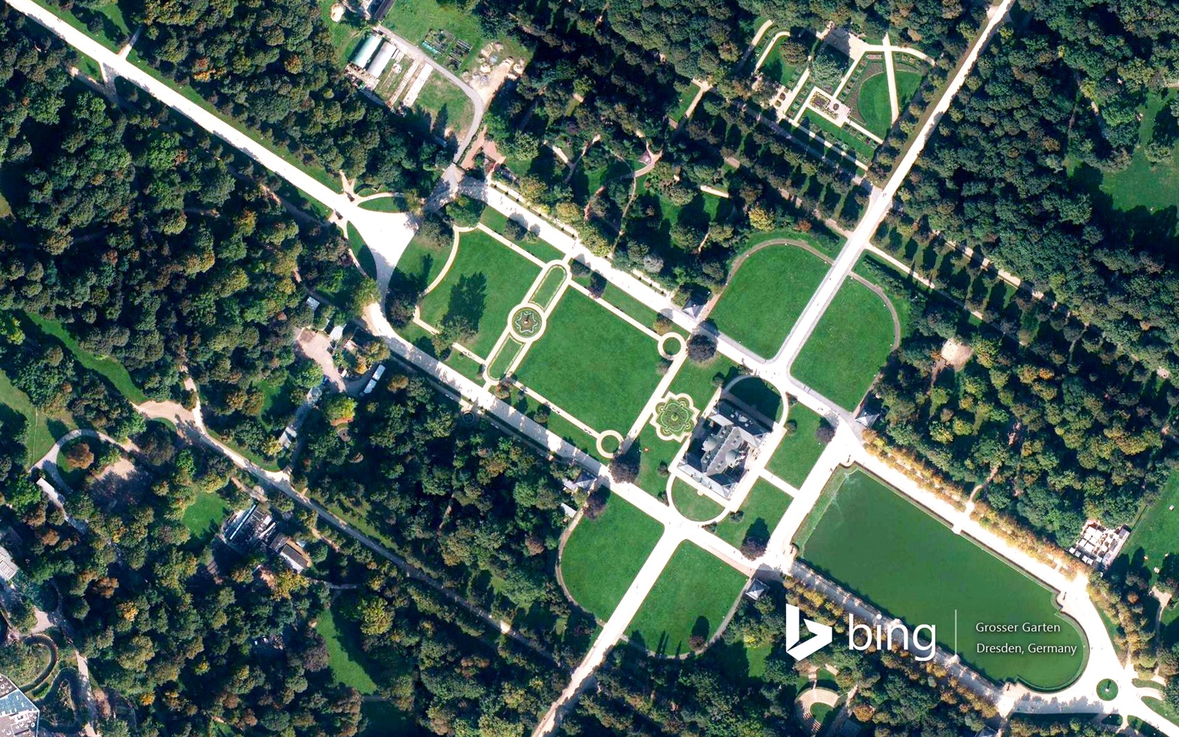 Microsoft Bing HD wallpapers: Aerial view of Europe #7 - 1680x1050
