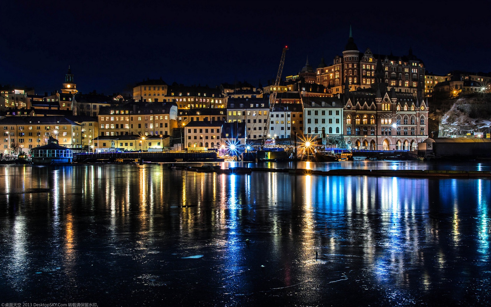 Stockholm, Švédsko, město krajina tapety #19 - 1680x1050