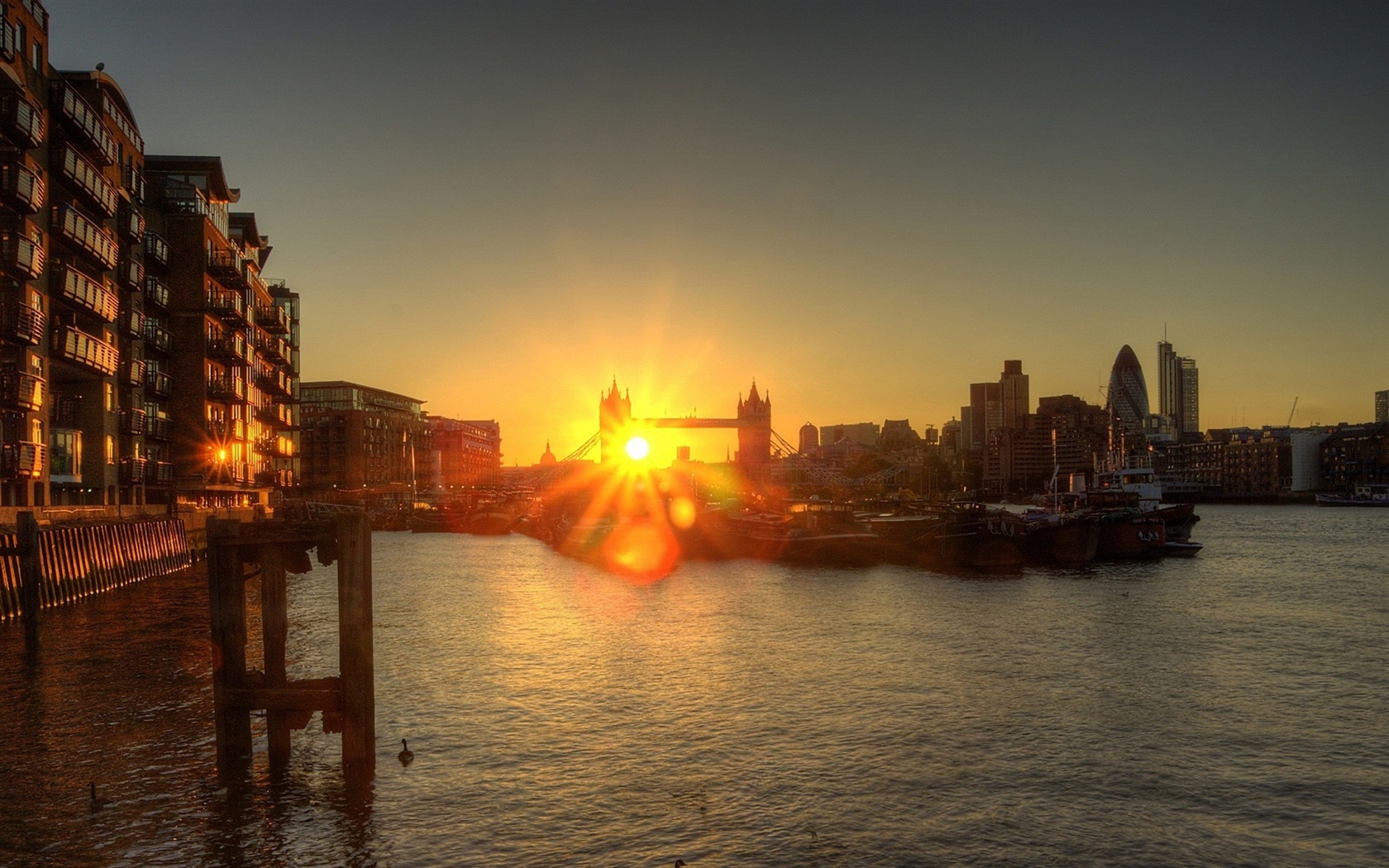 Pier and bridge HD wallpapers #18 - 1680x1050