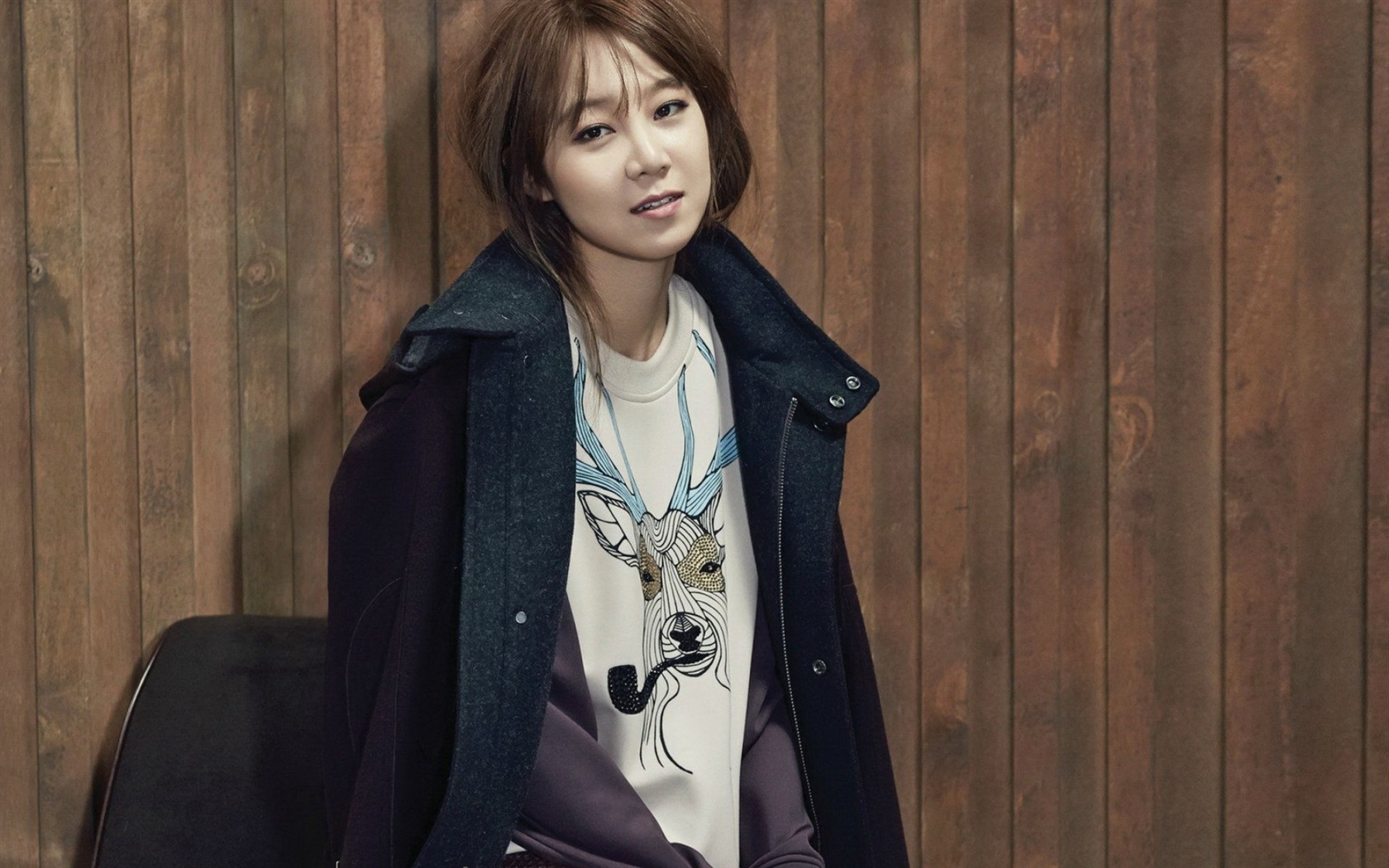 South Korea beautiful girl Kong Hyo Jin HD wallpaper #5 - 1680x1050