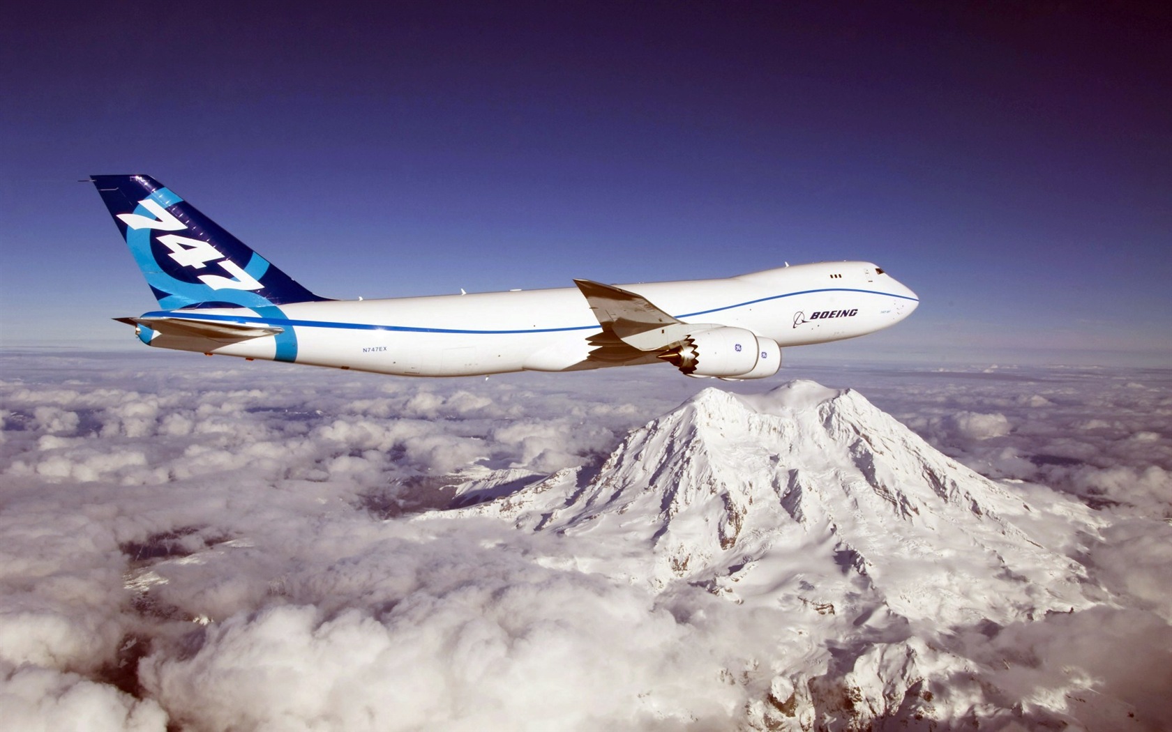 Boeing fondos de pantalla de alta definición 747 airlines #9 - 1680x1050