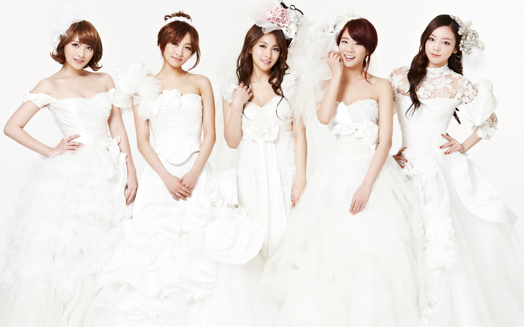 Korean girl music group, KARA HD wallpapers #3 - 1680x1050