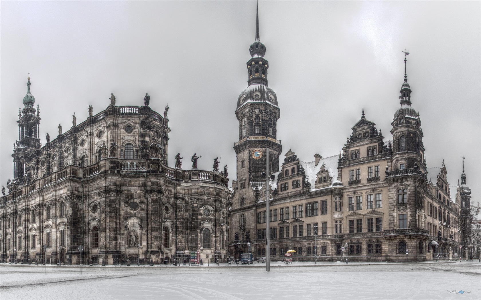 독일 드레스덴 도시 풍경의 HD 배경 화면 #10 - 1680x1050