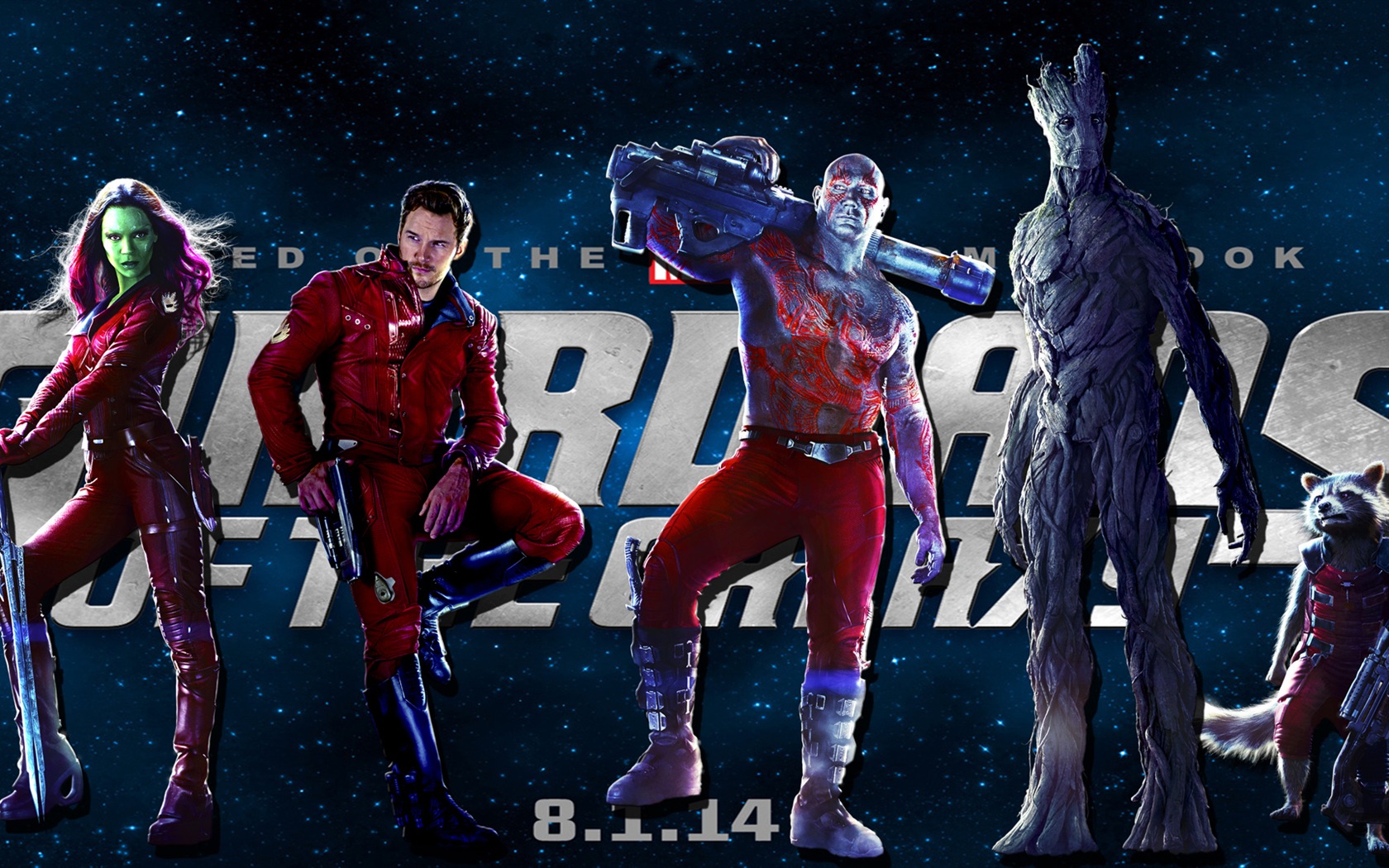 Guardians of the Galaxy 2014 HD movie wallpapers #3 - 1680x1050